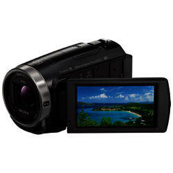 Sony CX625 Handycam With Exmor R CMOS Sensor, Full HD 1080p, 9.2MP, 30x Optical Zoom, Wi-Fi, NFC, 3 LCD Screen, Black